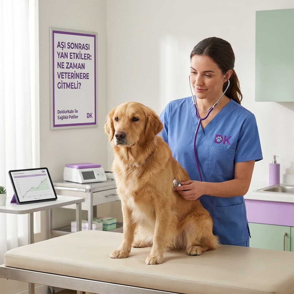 Aşı Sonrası Yan Etkiler: Ne Zaman Veterinere Gitmeli?