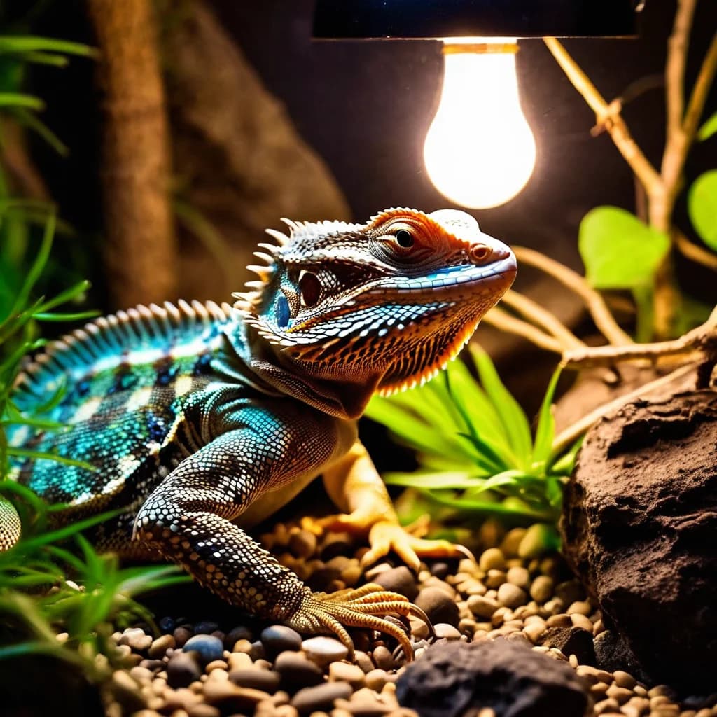 Bearded Dragon + İguana Sürüngen Bakımı