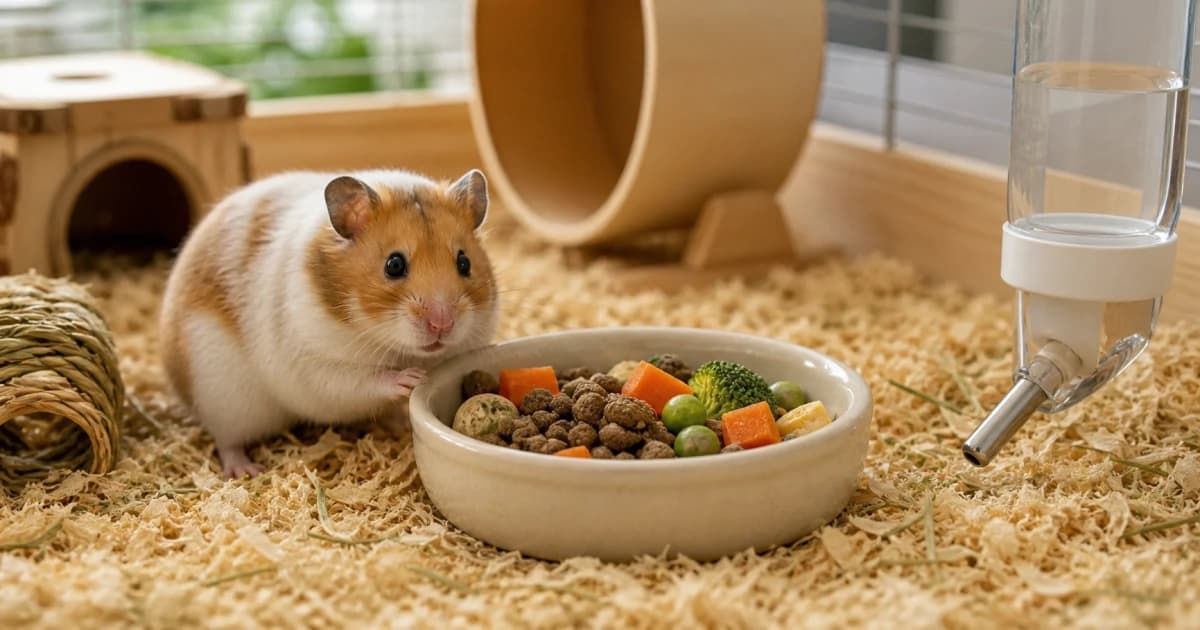 Hamster İçin Günlük Menü Kurma ve Yasaklı Gıdaları Ayırma