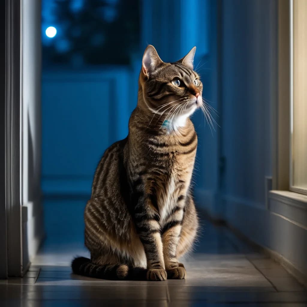 Kedi Gece Miyavlamaları: 7 Olası Neden ve Çözüm