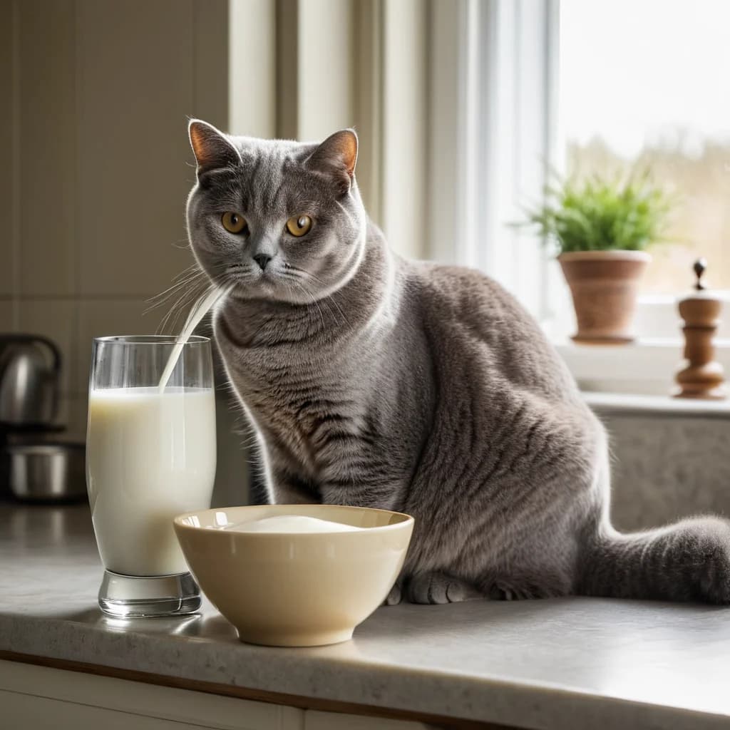 Kedi Süt İçebilir mi? Laktoz İntoleransı Gerçeği + Alternatifler