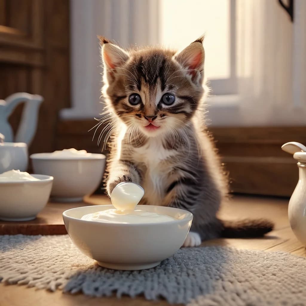Kedi Yoğurt Yiyebilir mi? Probiyotik + Laktoz Dengesi