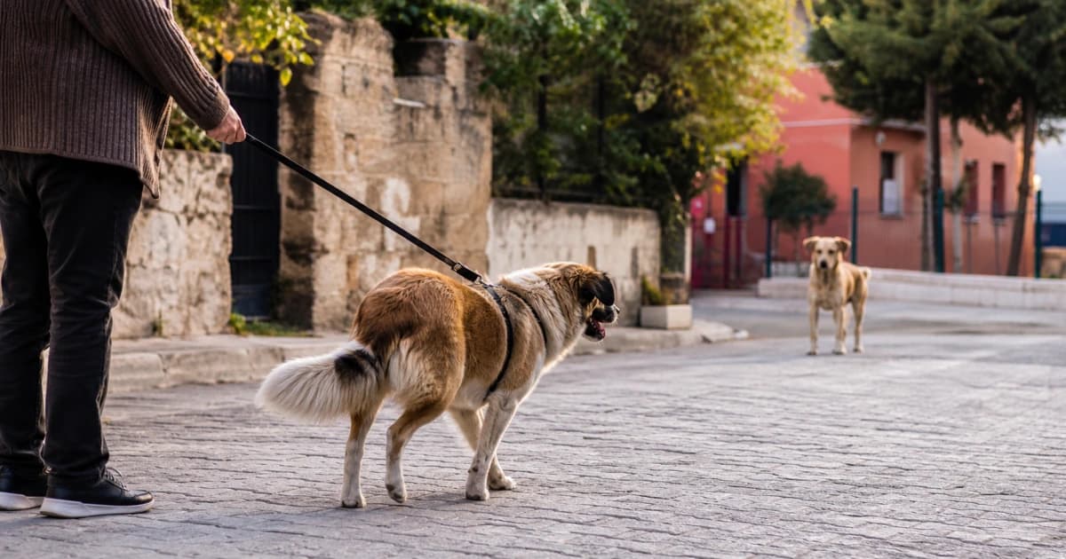 Köpek Gezdirirken Sokak Hayvanıyla Karşılaşınca Ne Yapılır?