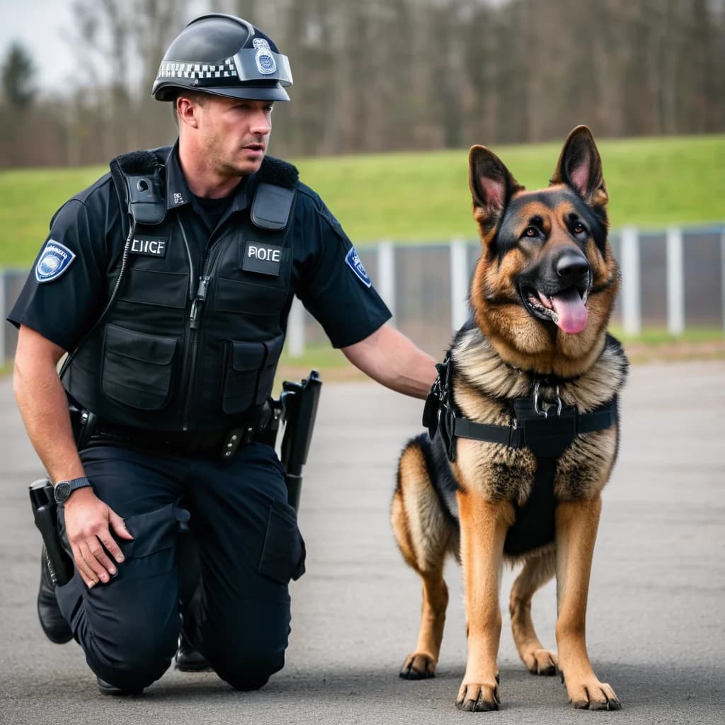 Polis + Arama Kurtarma Köpekleri Detay
