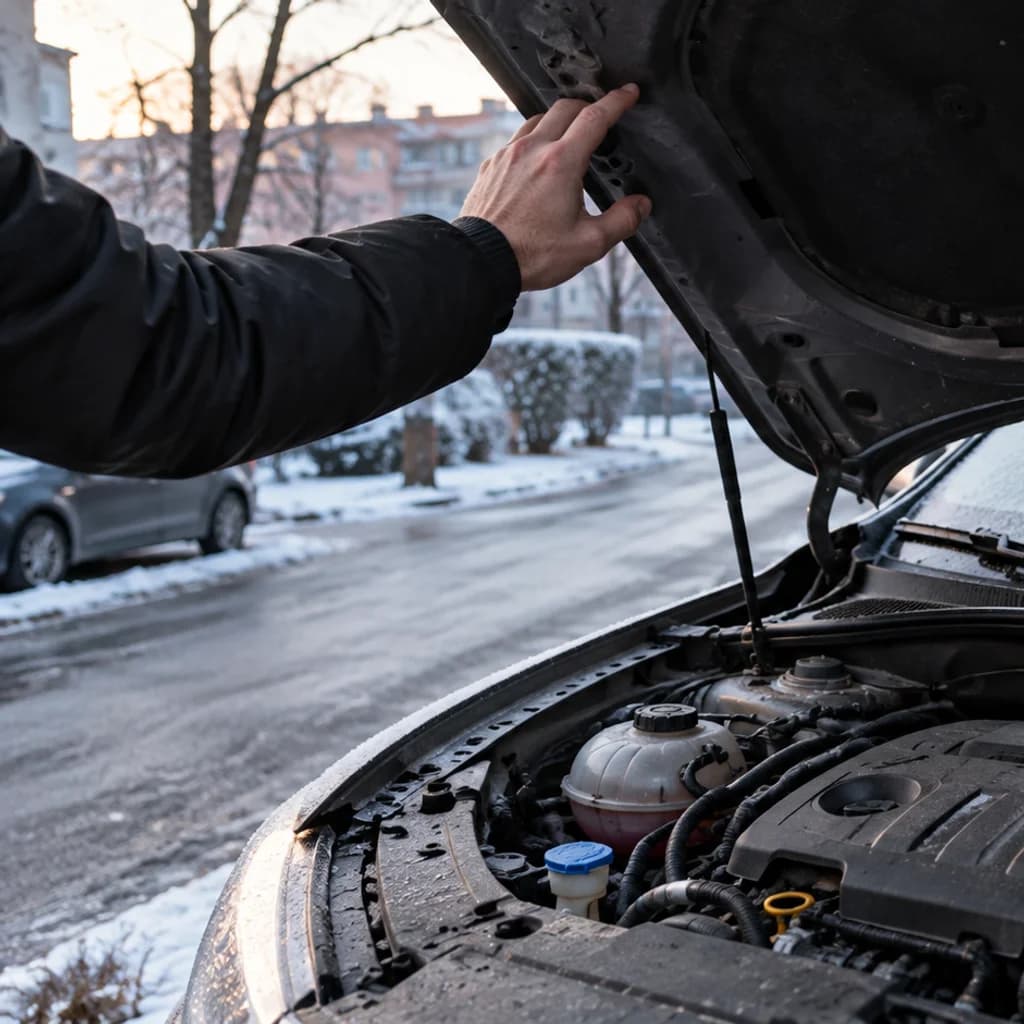 Kışın Motor Bölmesine Sığınan Kediler ve Kaput Kontrolü
