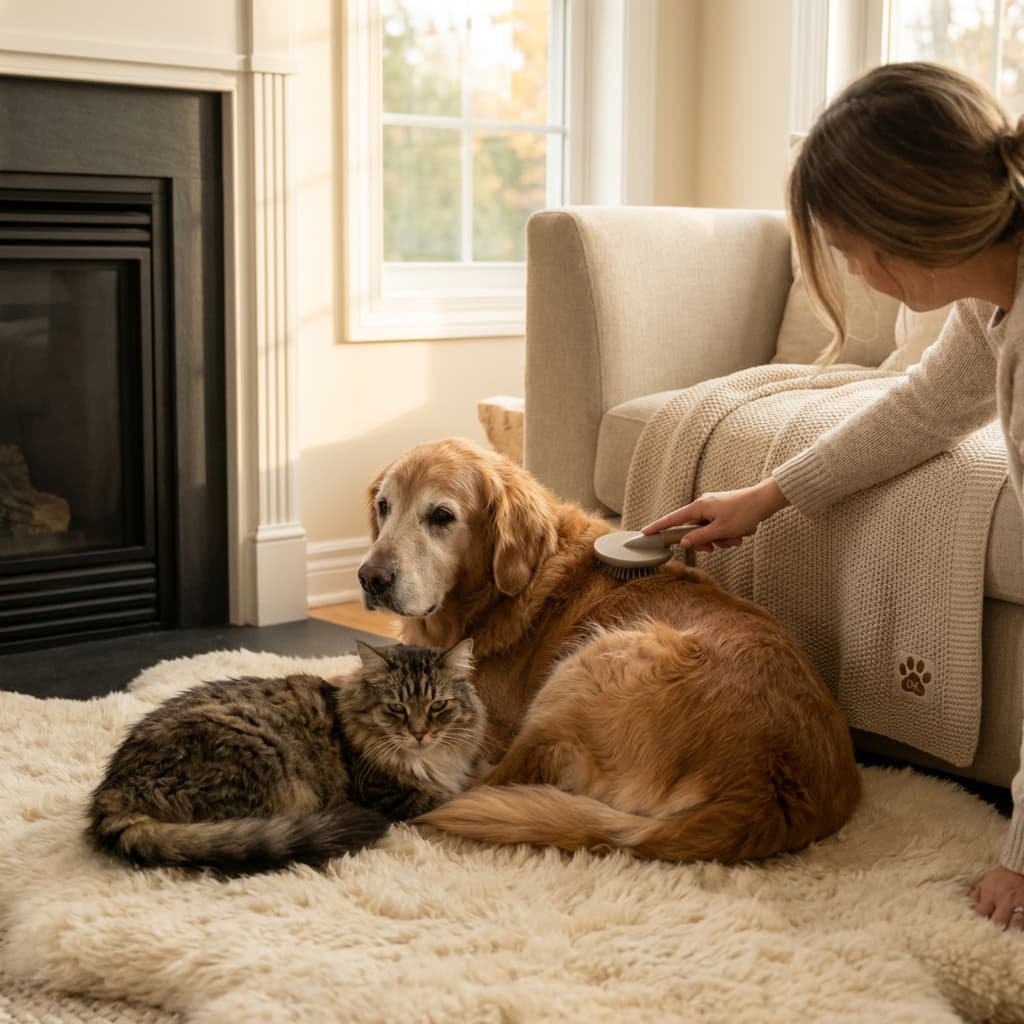 Yaşlı Kediler ve Köpekler: 7+ Yaş Bakım Rehberi